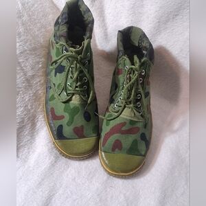 Camouflage Sneakers/Boots